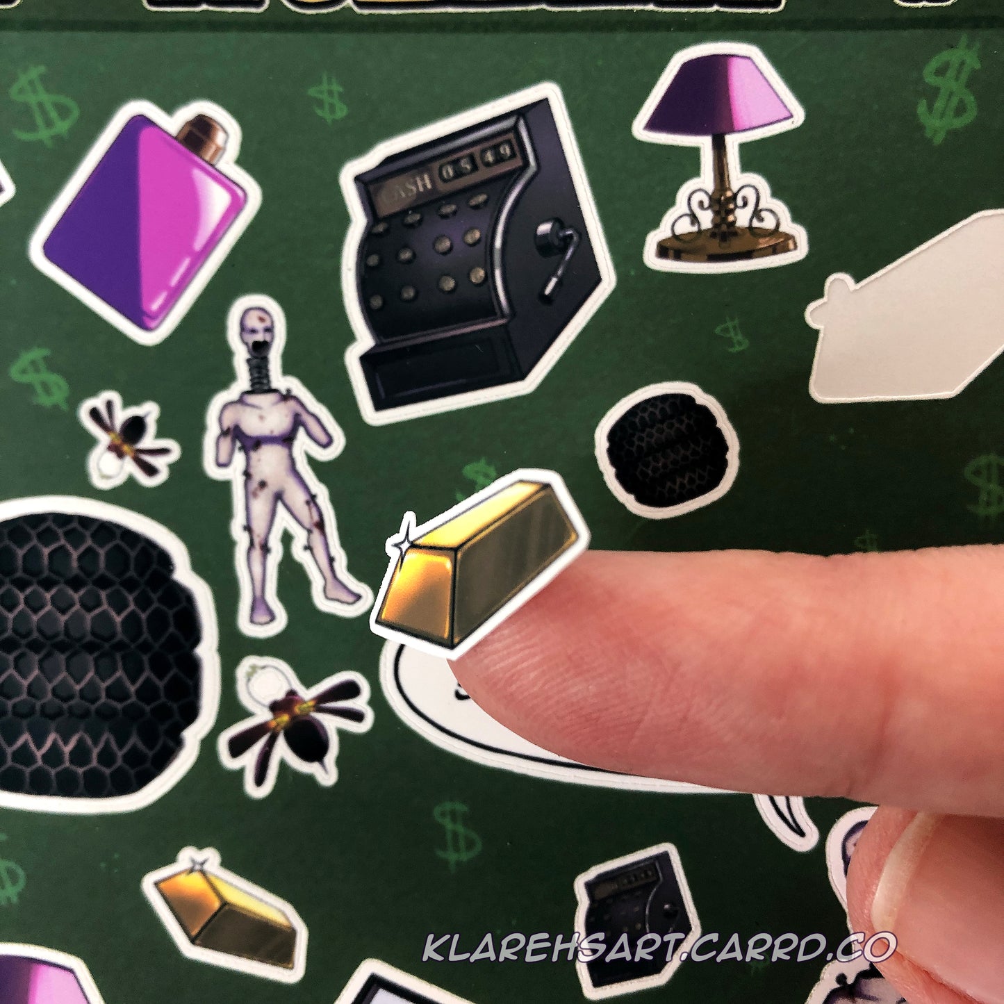 High Roller Sticker Sheet