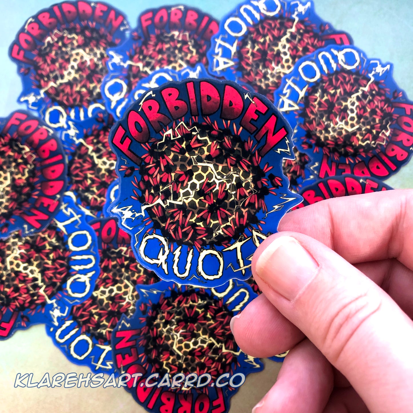 The Forbidden Quota Sticker