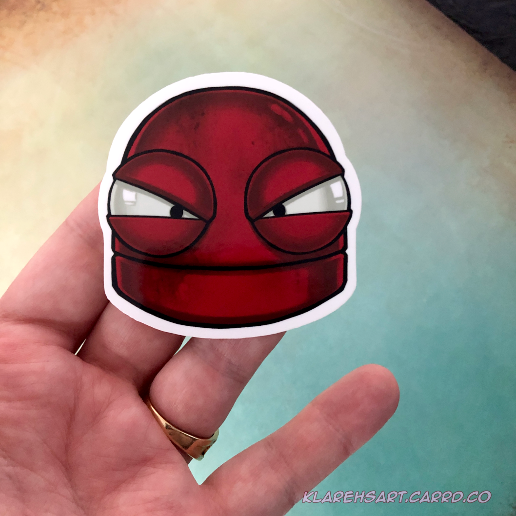 Loot Bot Mad Sticker
